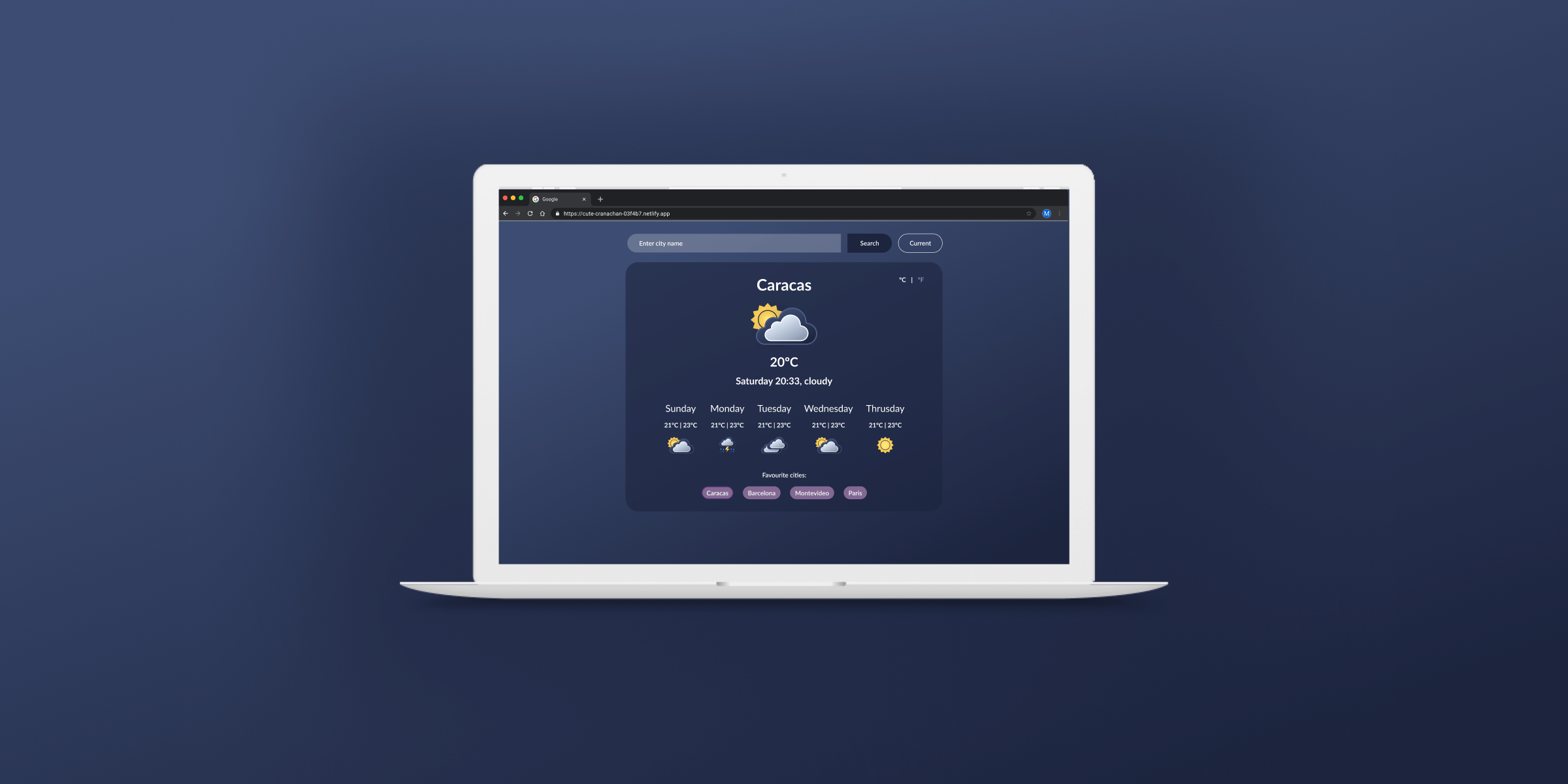 Weather app